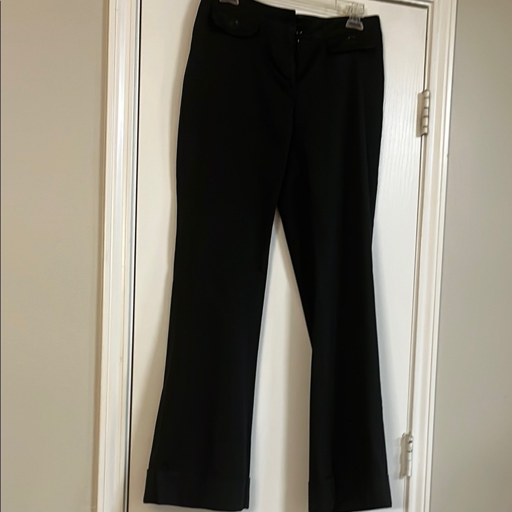 White House/Black Market,Classic Black Dress Pants size 6